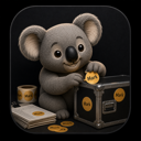 Koala labelling a flight case